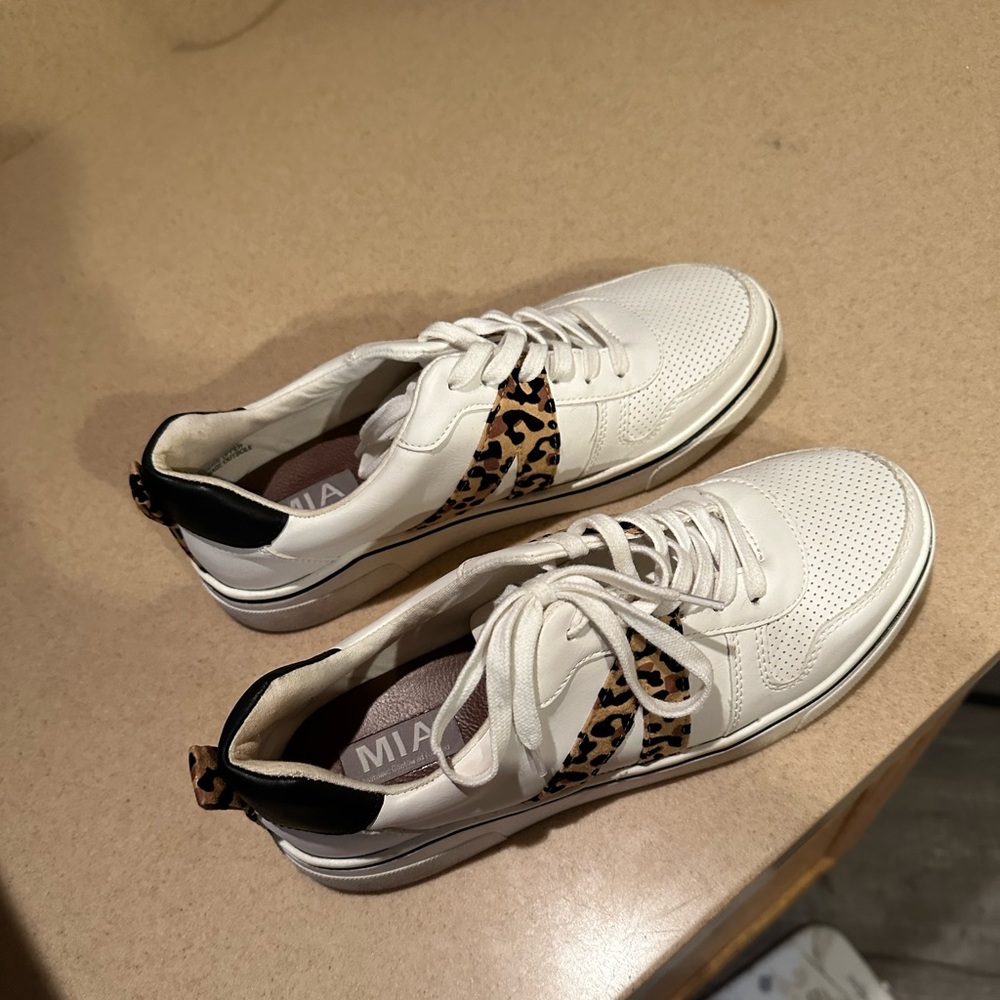 Mia cheetah sneakers